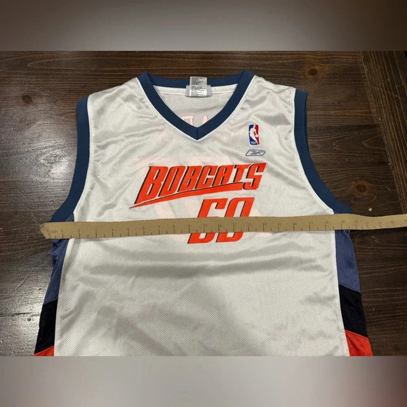 RARE🔥 Champion Vintage Emeka Okafor Charlotte Bobcats NBA Basketball Jersey - Picture 6 of 7